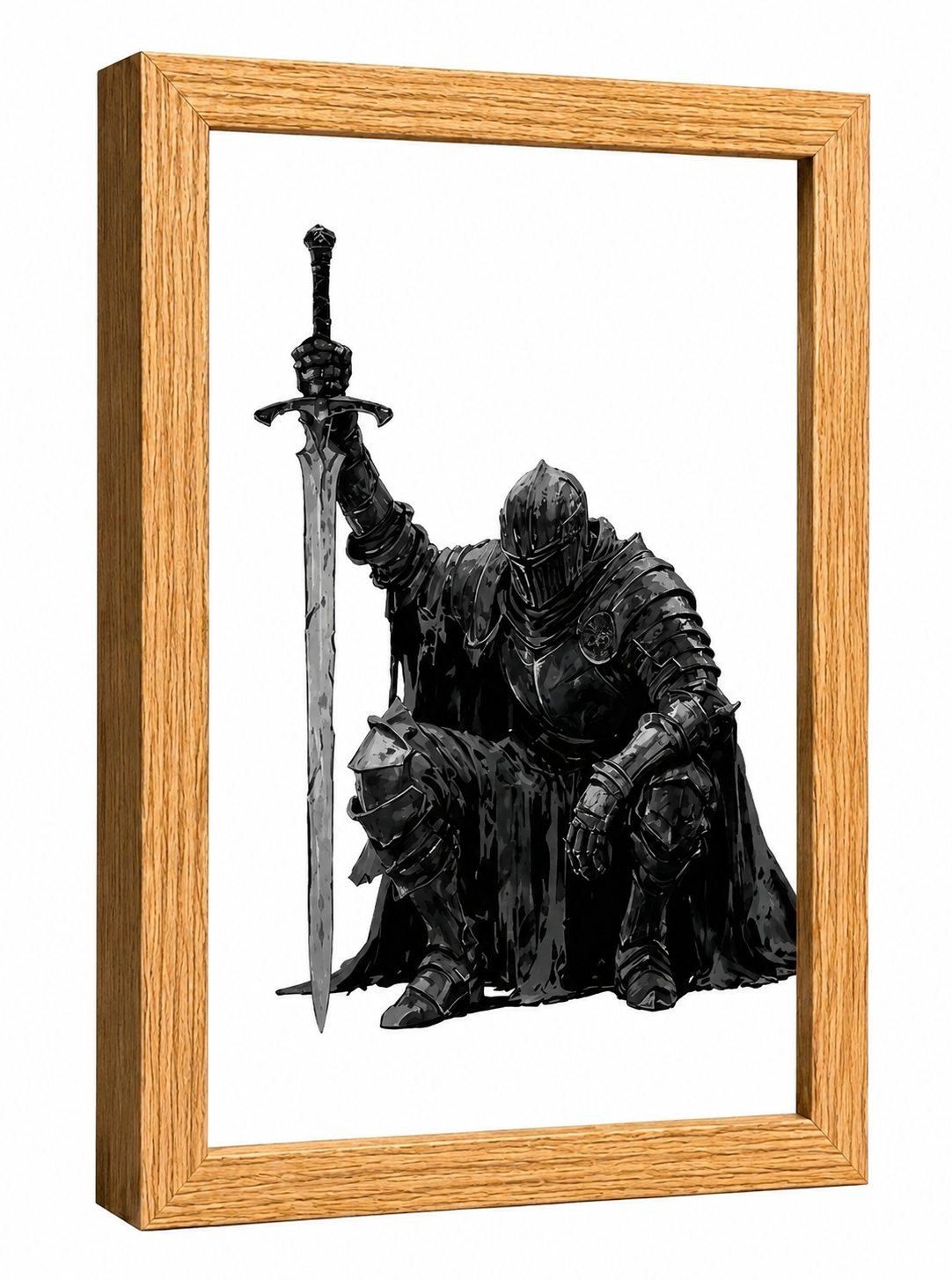 Knight with the Sword of Fire