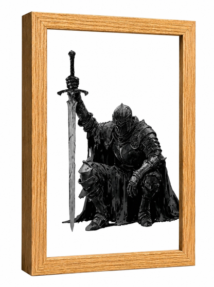 Knight with the Sword of Fire