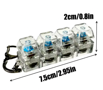 Anti-stress keyboard